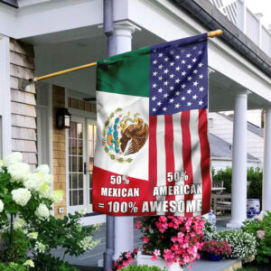 Mexican American Flag: Proudly Display Your Heritage (PSL142Fv3)