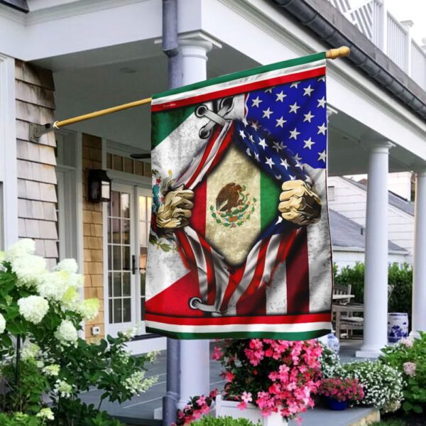 Mexican American Flag DDH2025F: Celebrate Heritage with Style - Image 2