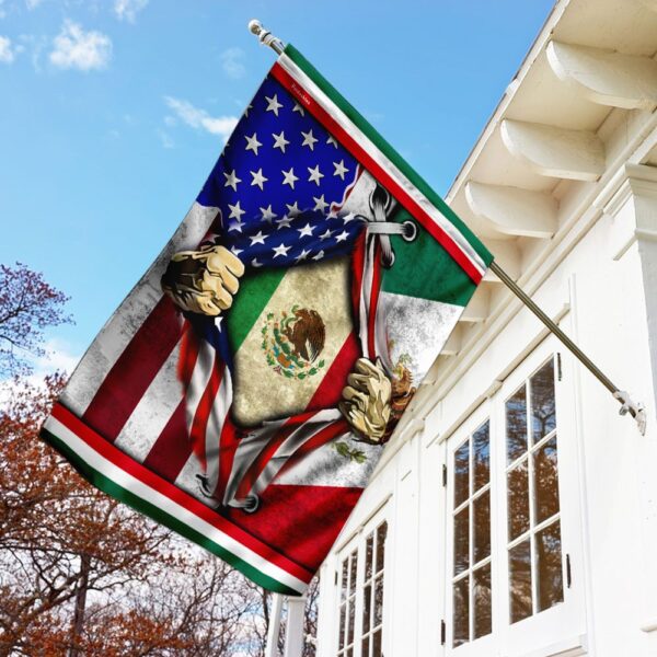 Mexican American Flag DDH2025F: Celebrate Heritage with Style - Image 3