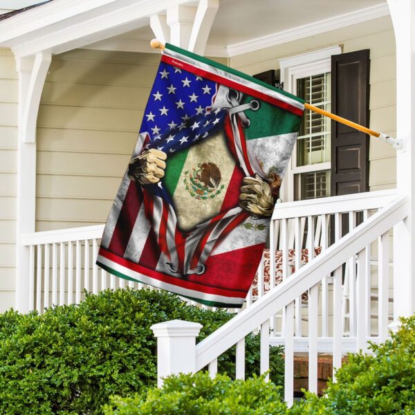 Mexican American Flag DDH2025F: Celebrate Heritage with Style - Image 5