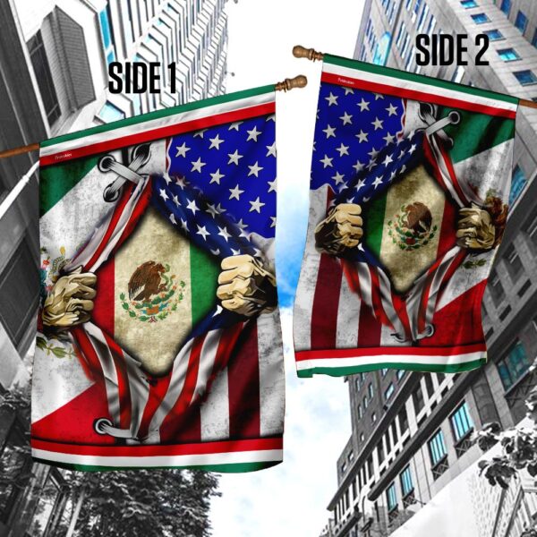 Mexican American Flag DDH2025F: Celebrate Heritage with Style - Image 4