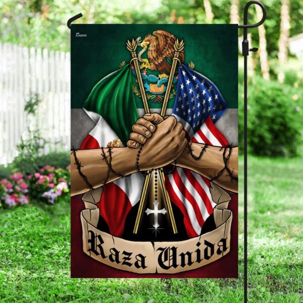 Mexican American Flag THN2179F - Image 5