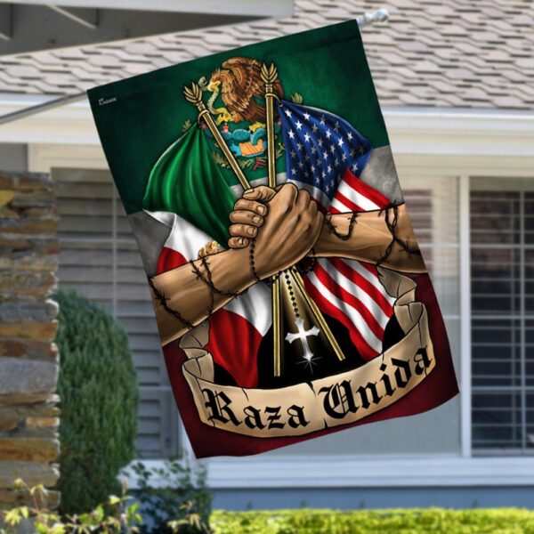Mexican American Flag THN2179F - Image 2