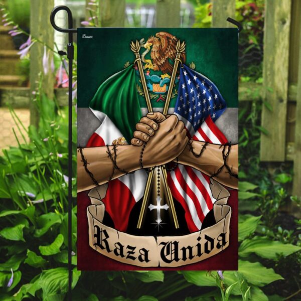 Mexican American Flag THN2179F - Image 6