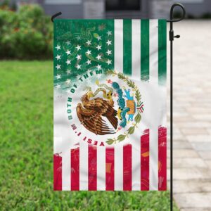 Mexican American Pride Flag: PSL142Fv1