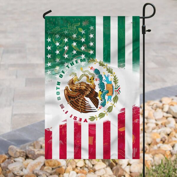 Mexican American Pride Flag: PSL142Fv1 - Image 3