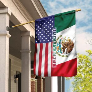 Mexican American Pride Flag: PSL142Fv2 - Celebrate Your Heritage