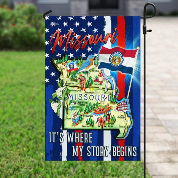 Missouri Home State Flag: THB2118F - My Story Begins - Image 6