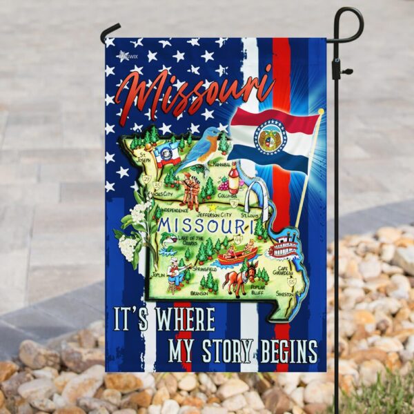 Missouri Home State Flag: THB2118F - My Story Begins - Image 8
