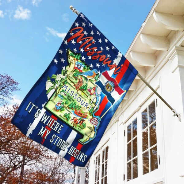 Missouri Home State Flag: THB2118F - My Story Begins - Image 2