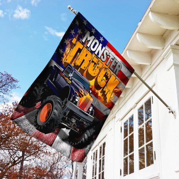 American Flag Monster Truck: Patriotic Power & Style - Image 3