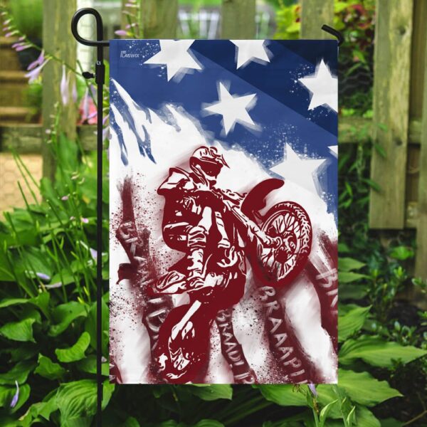 American Flag Motocross Dirt Bike THB2129F - Image 7