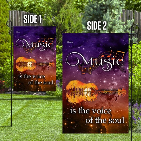 Soulful Guitar Flag: Music's Voice - Image 5