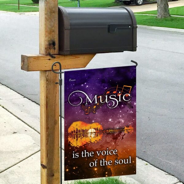 Soulful Guitar Flag: Music's Voice - Image 4
