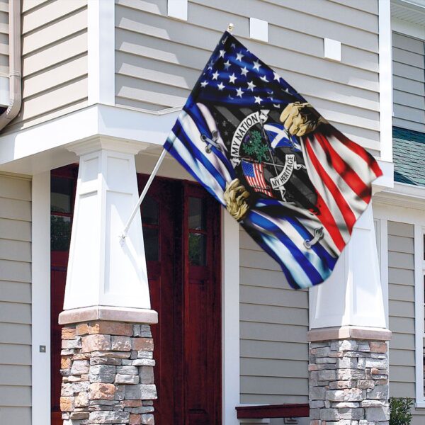 Scotland & American Flags: Celebrate Your Heritage (LHA896F) - Image 4