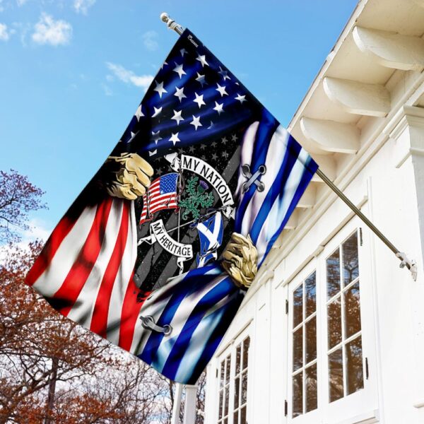 Scotland & American Flags: Celebrate Your Heritage (LHA896F) - Image 2