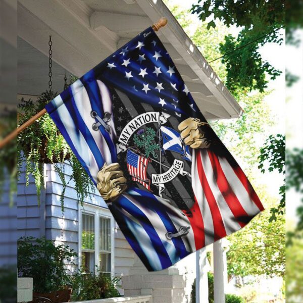 Scotland & American Flags: Celebrate Your Heritage (LHA896F) - Image 3