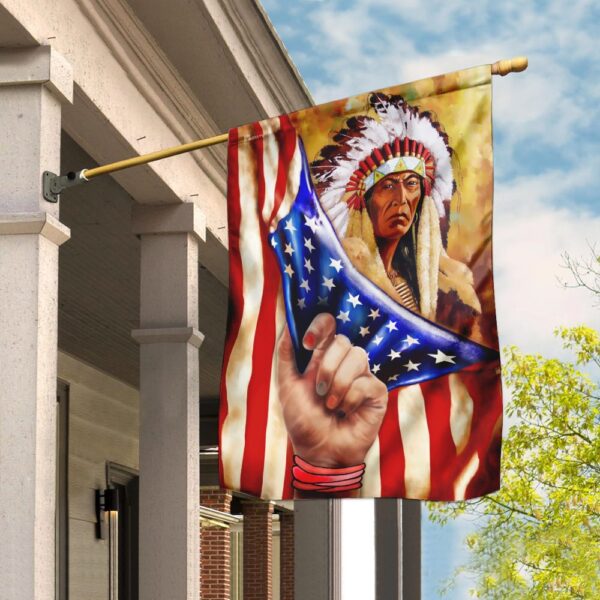 Native American Flag: DBX1841F Ancestor Design