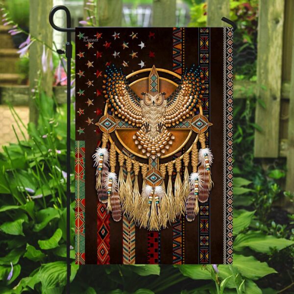 Native American Eagle Flag: THB2080F - Authentic Tribal Design - Image 7