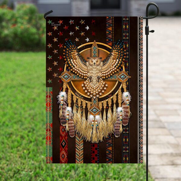 Native American Eagle Flag: THB2080F - Authentic Tribal Design - Image 6