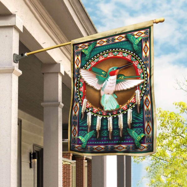 Native American Flag TRL80F: Authentic Tribal Design
