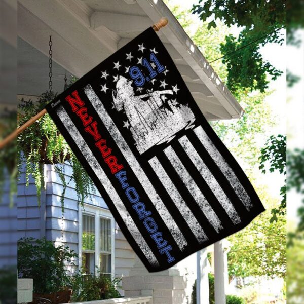 Never Forget 911: American US Flag TRN62F - Image 3