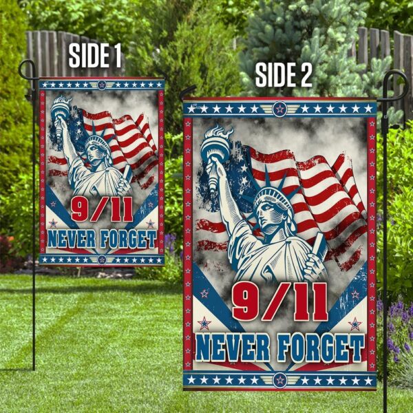 Never Forget 9/11 Flag: TRN56F - Patriotic American Flag - Image 10