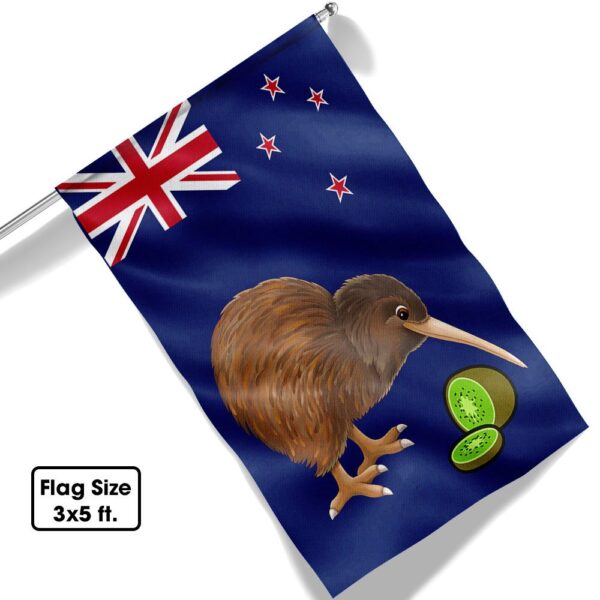 New Zealand Day Flag: Kiwi Bird LNT846F - Image 6