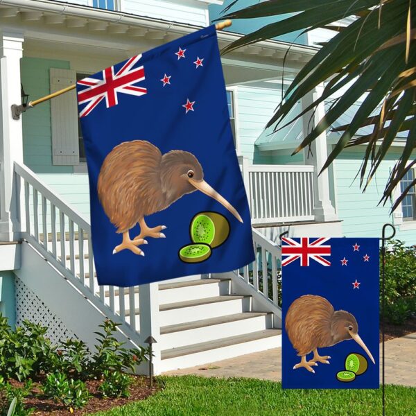 New Zealand Day Flag: Kiwi Bird LNT846F - Image 4
