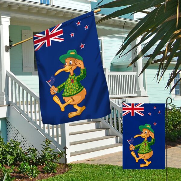 Anzac Day Kiwi Bird New Zealand Flag Lapel Pin LNT857F - Image 4