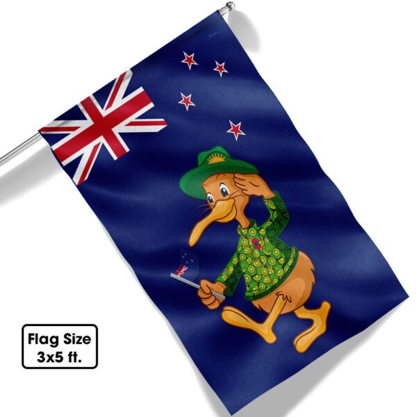 Anzac Day Kiwi Bird New Zealand Flag Lapel Pin LNT857F - Image 6