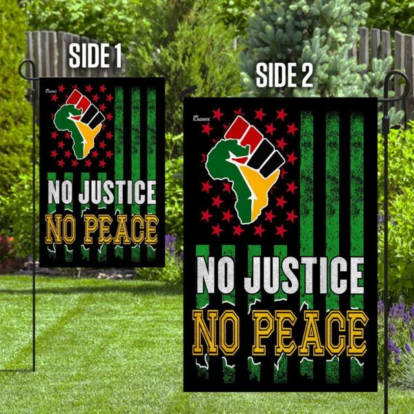 Juneteenth Flag: No Justice No Peace - THN2103F4 - Image 10