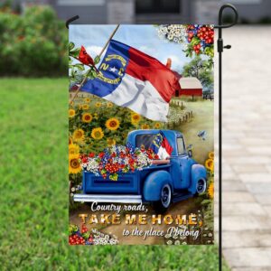 North Carolina Country Roads Flag: PSL166Fv4b