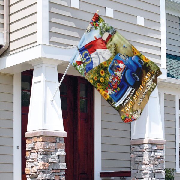 North Carolina Country Roads Flag: PSL166Fv4b - Image 9