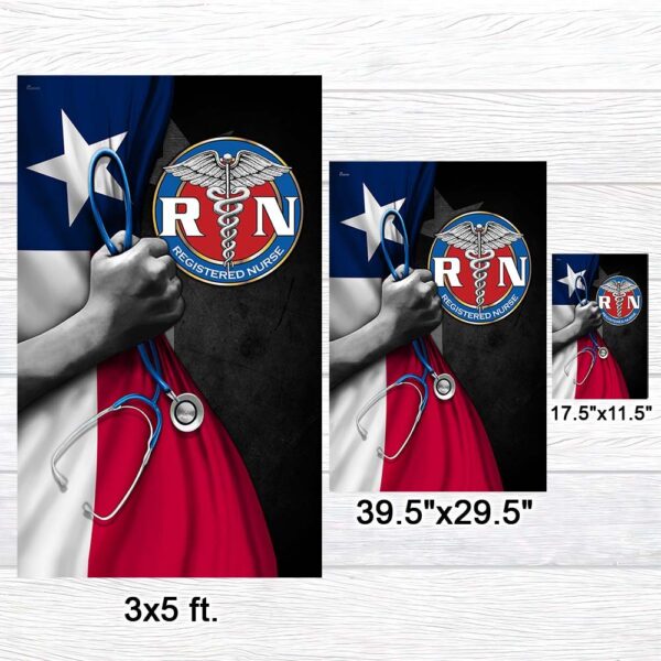 Texas RN Nurse T-Shirt - TQN1124F - Image 7