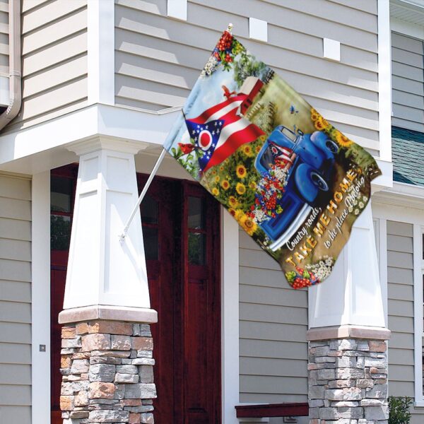 Ohio Country Roads Flag: Celebrate the Buckeye State - Image 9