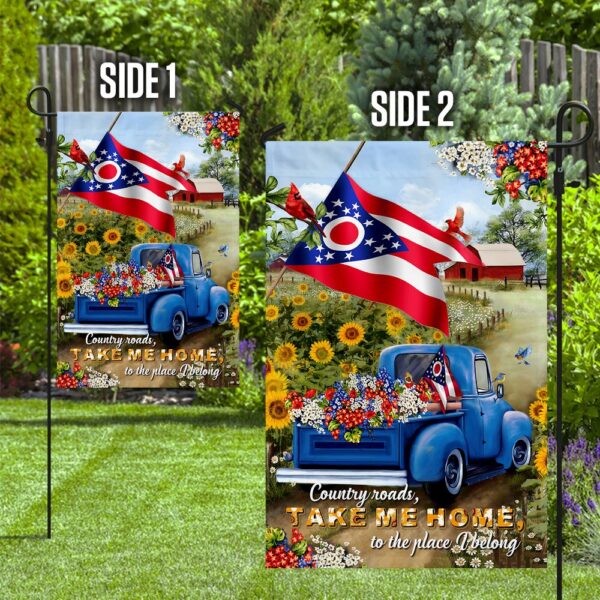 Ohio Country Roads Flag: Celebrate the Buckeye State - Image 5