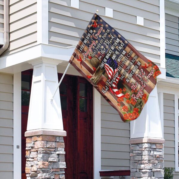 Old Rugged Cross Flag: PN167Fv1 - Christian Flag for Home & Garden - Image 9