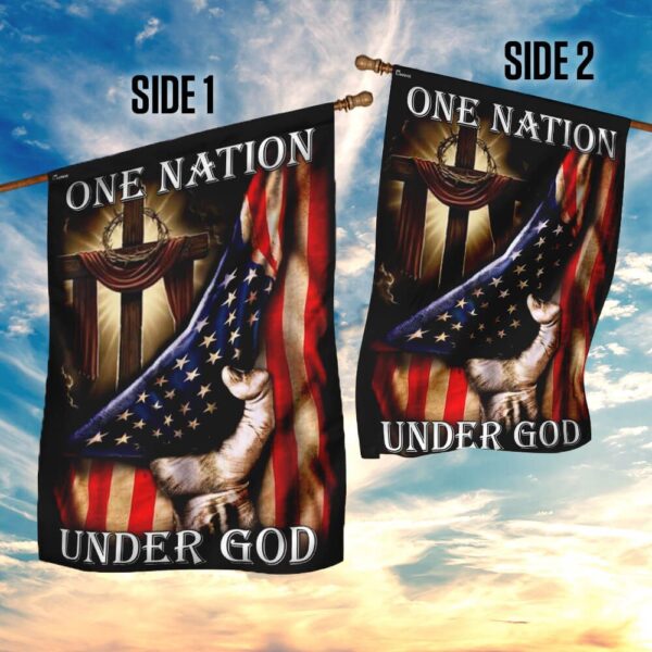 One Nation Under God: American US Flag - Patriotic Decor - Image 5