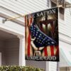 One Nation Under God. American US Flag THB2013F