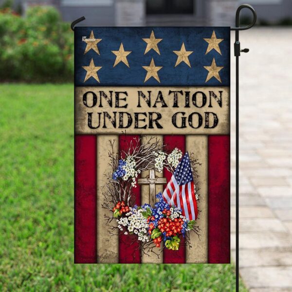 One Nation Under God Flag: MLH939F - Patriotic American Flag - Image 6
