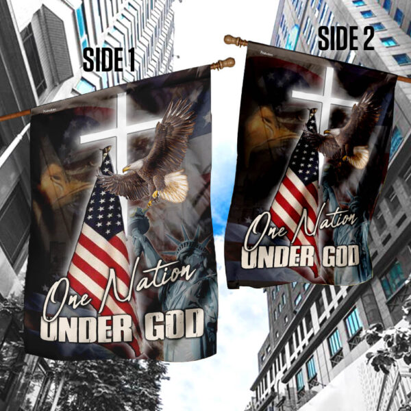 One Nation Under God America Flag PN262Frs - Image 5