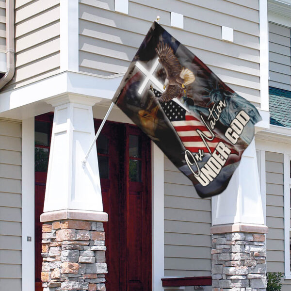 One Nation Under God America Flag PN262Frs - Image 4