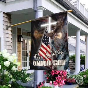 One Nation Under God America Flag PN262Frs