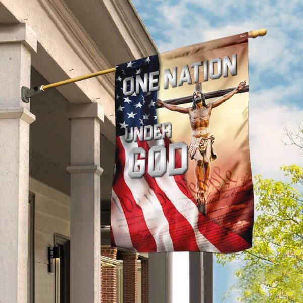 One Nation Under God Flag: PSL103Fv1 - American Flag for Sale - Image 6