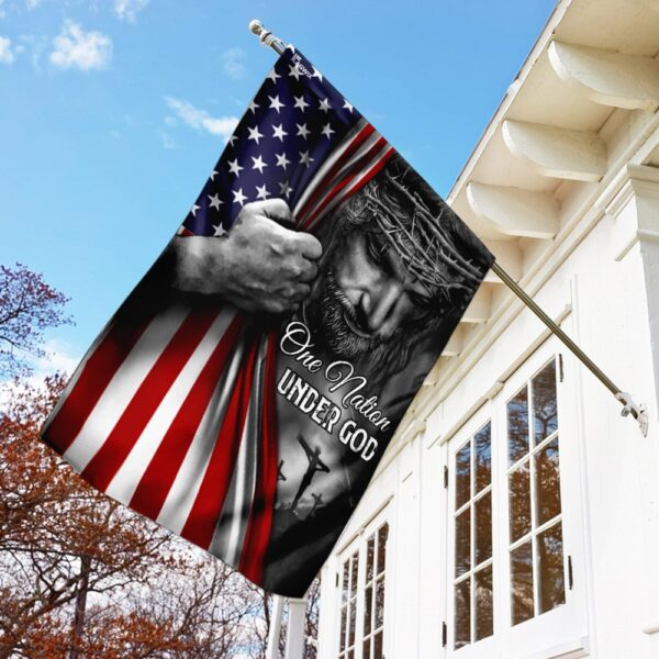 One Nation Under God Flag TRL06F2 - Image 2