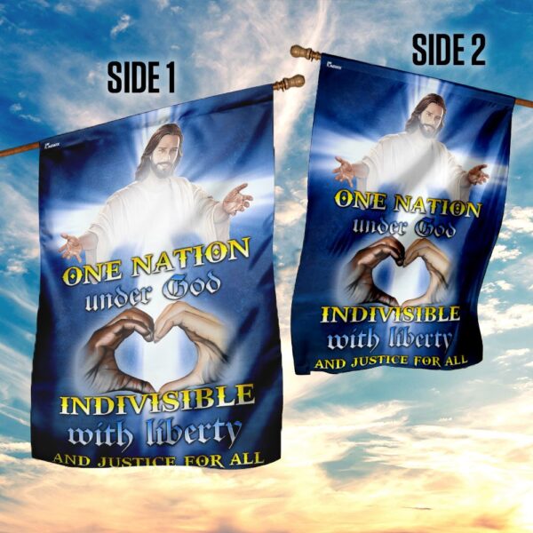 One Nation Under God Jesus Christ Flag: DDH1664F - Image 5