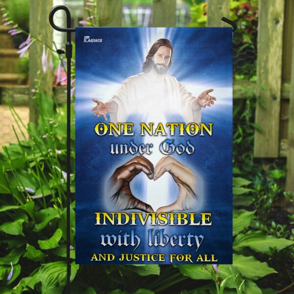 One Nation Under God Jesus Christ Flag: DDH1664F - Image 7