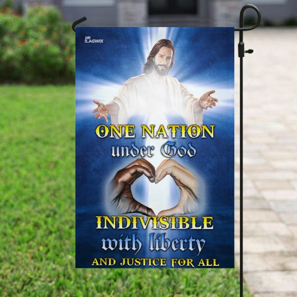 One Nation Under God Jesus Christ Flag: DDH1664F - Image 6