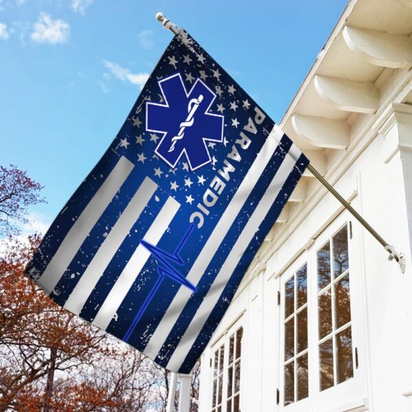 Paramedic Flag THB2077F2: High-Quality Emergency Medical Service Flag - Image 2